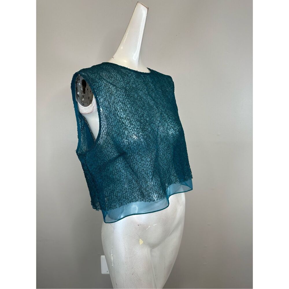 Jason Wu Collection Cropped Layered Corded Lace A… - image 8